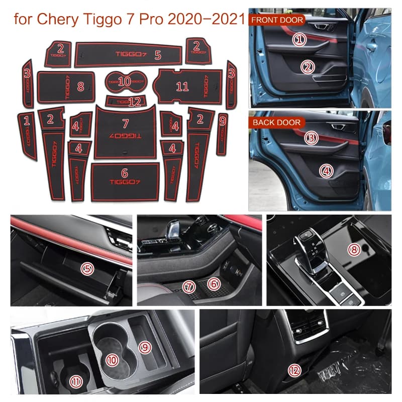 אביזר ל-Tiggo 7 Pro - גומי 6