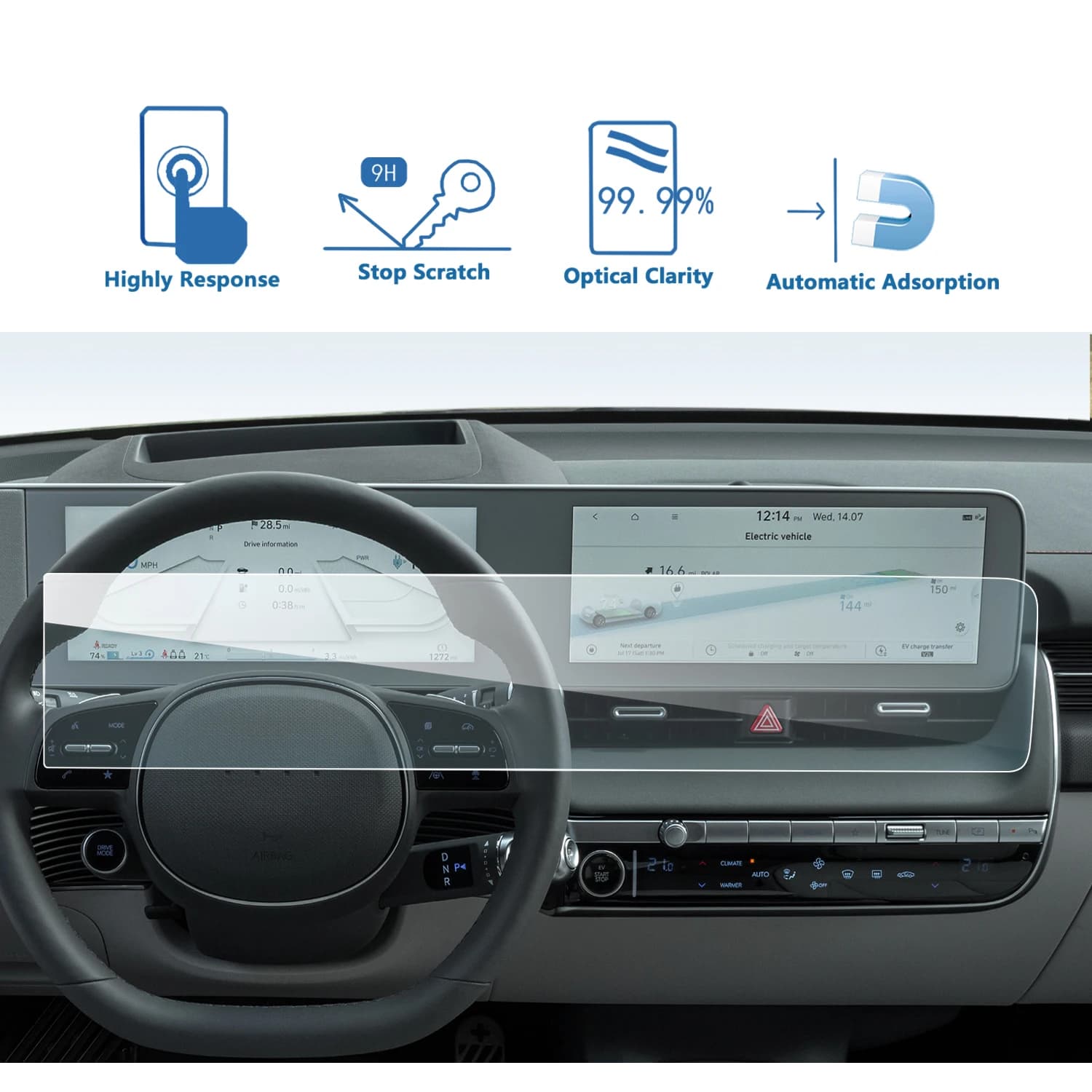 מגן מסך ל-Ioniq 5 5