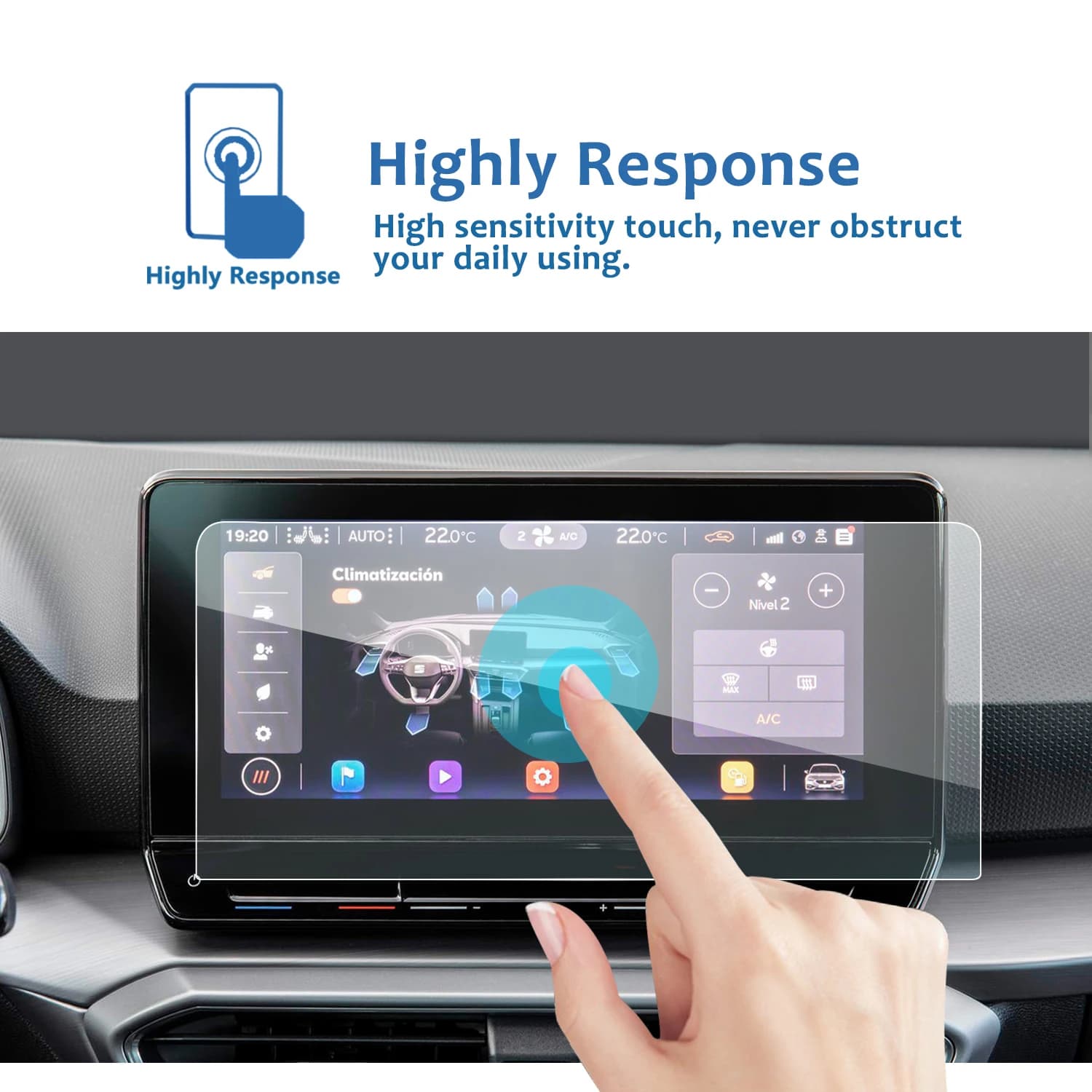 מגן מסך ל-CUPRA Born 2