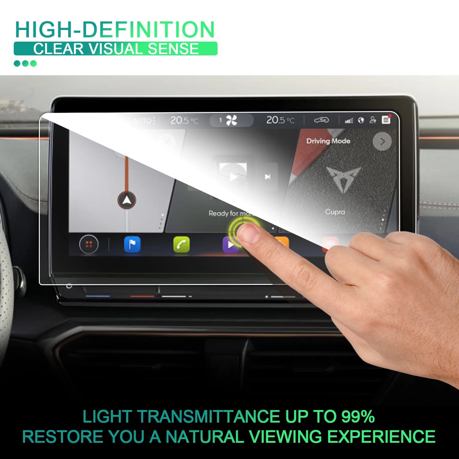 מגן מסך ל-CUPRA 2