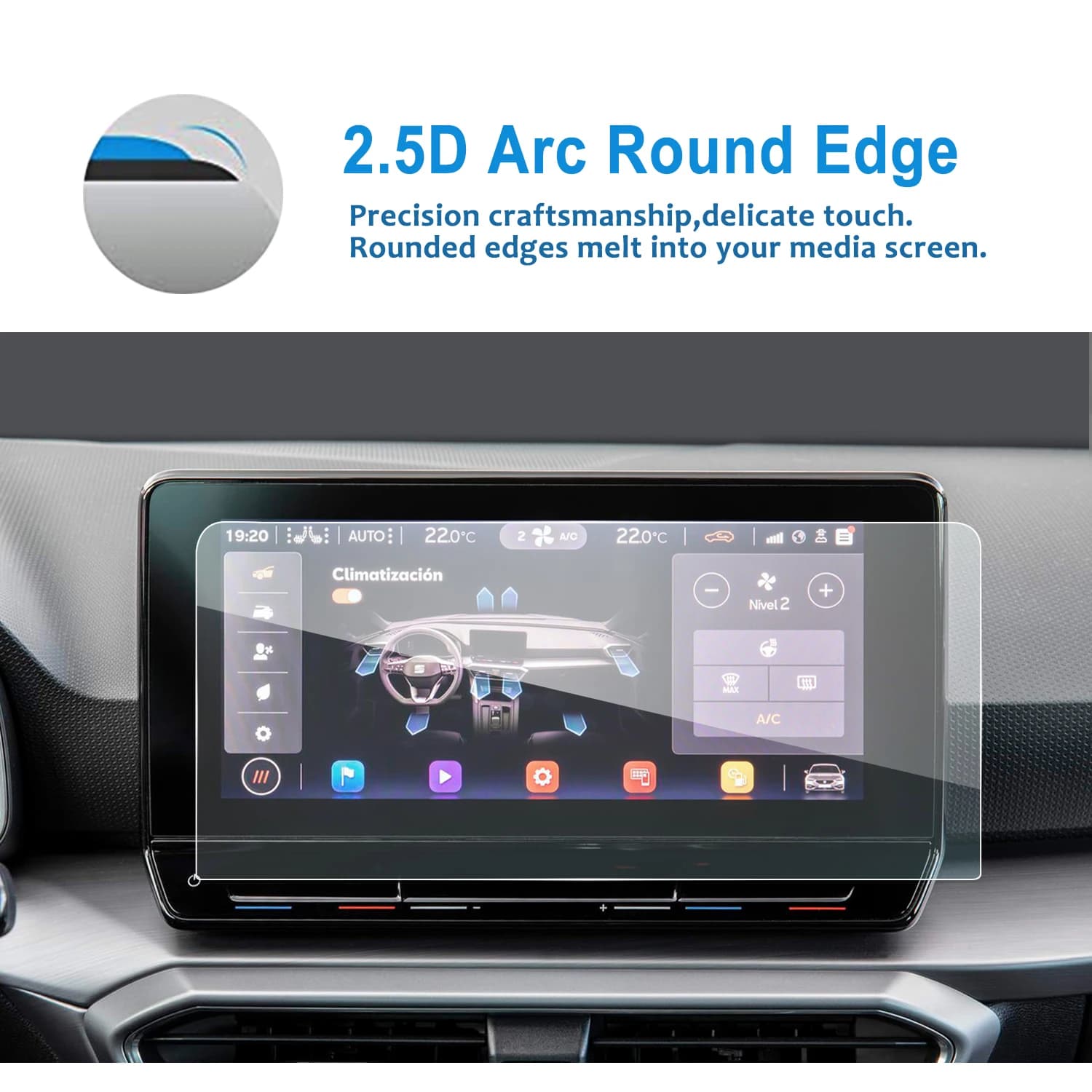 מגן מסך ל-CUPRA Born 4