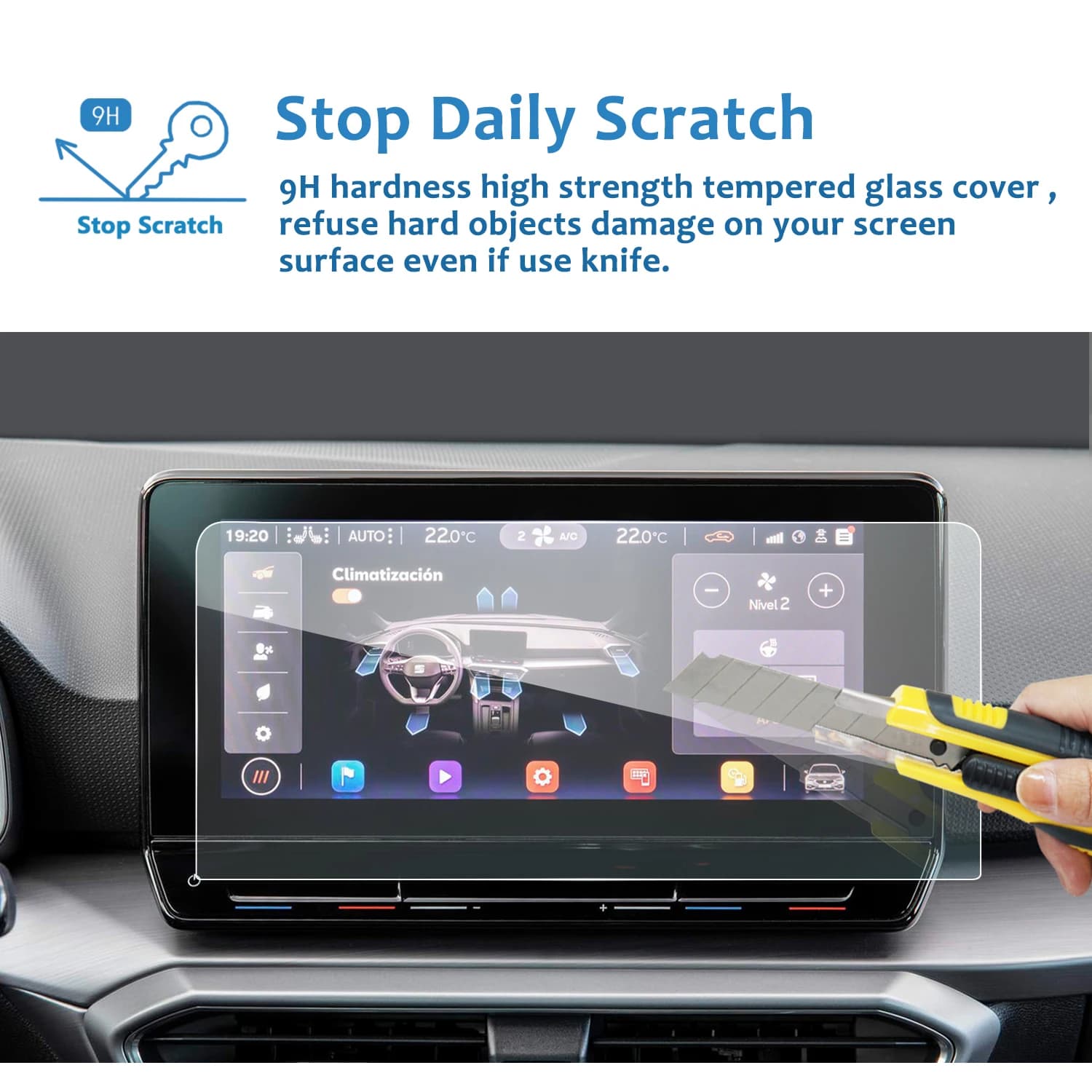 מגן מסך ל-CUPRA Born 3