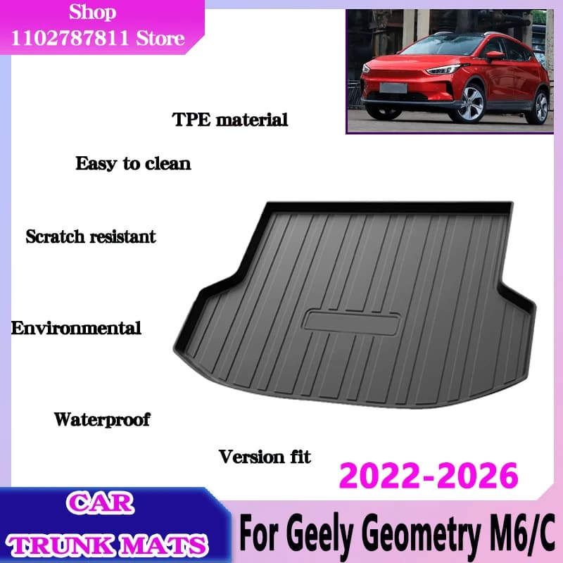 שטיח תא מטען ל-Geometry C - עמיד למים