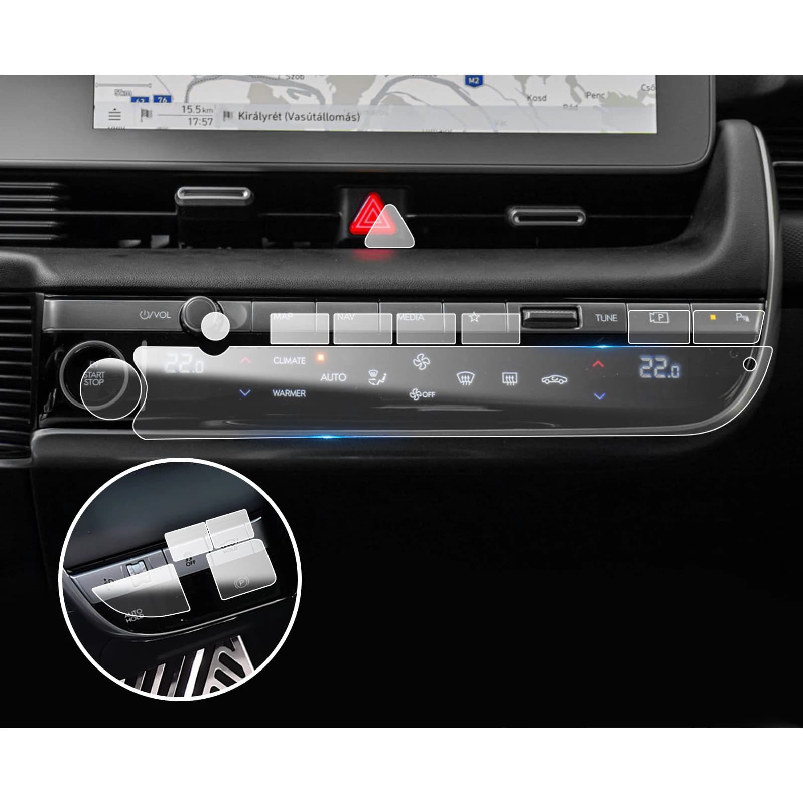 מגן מסך ל-Ioniq 5