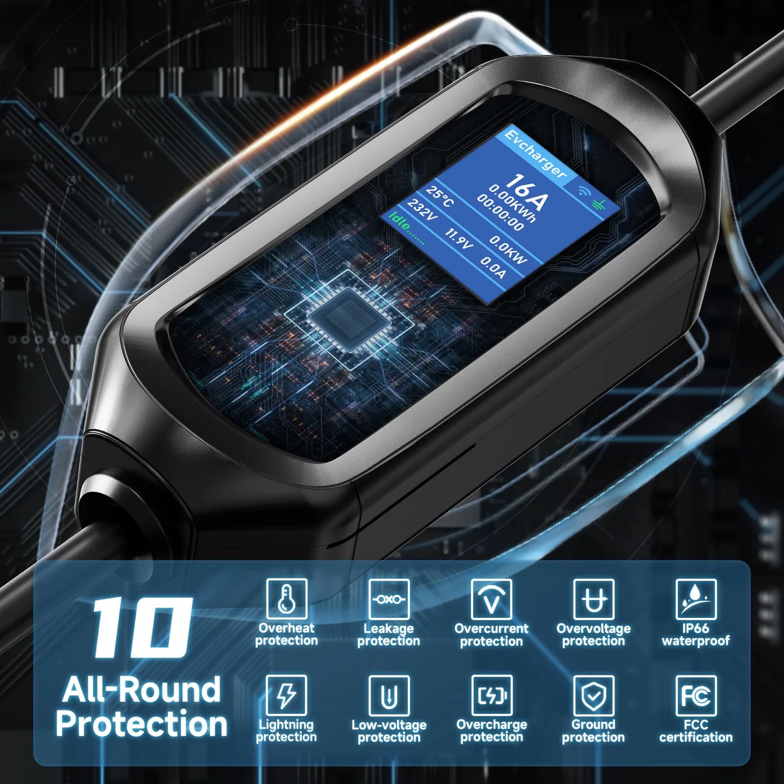 מטען - אוניברסלי לרכב חשמלי 5