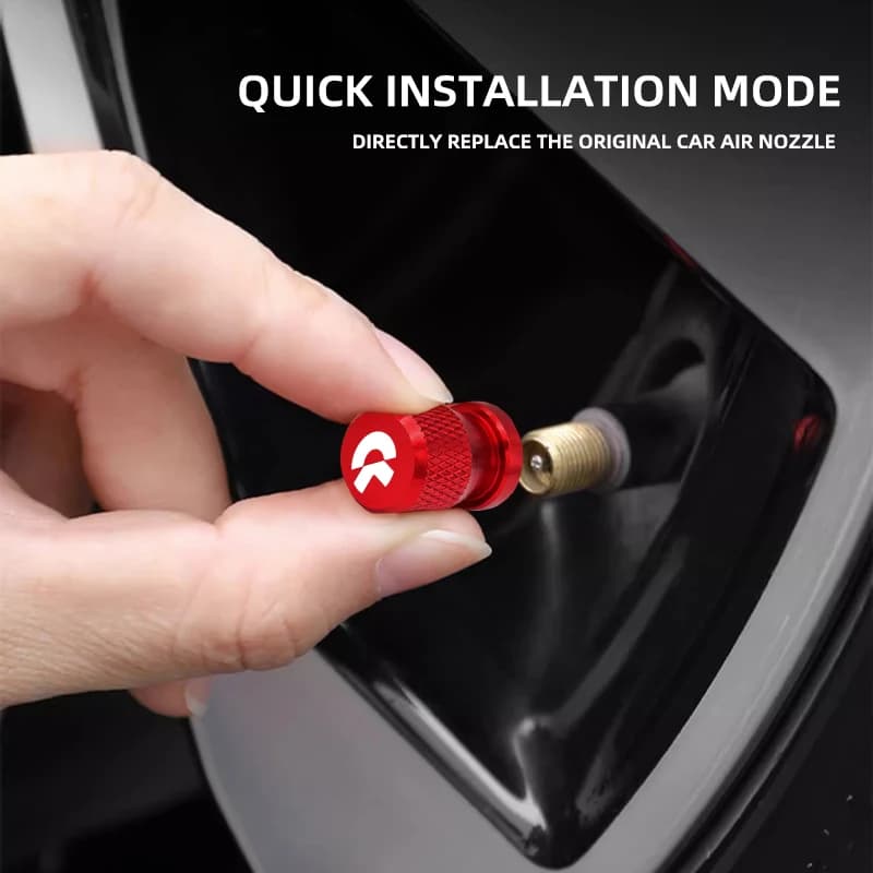 כיפות שסתום גלגל ל-NIO ET5 / ET7 - עמיד למים 2023-2024 4