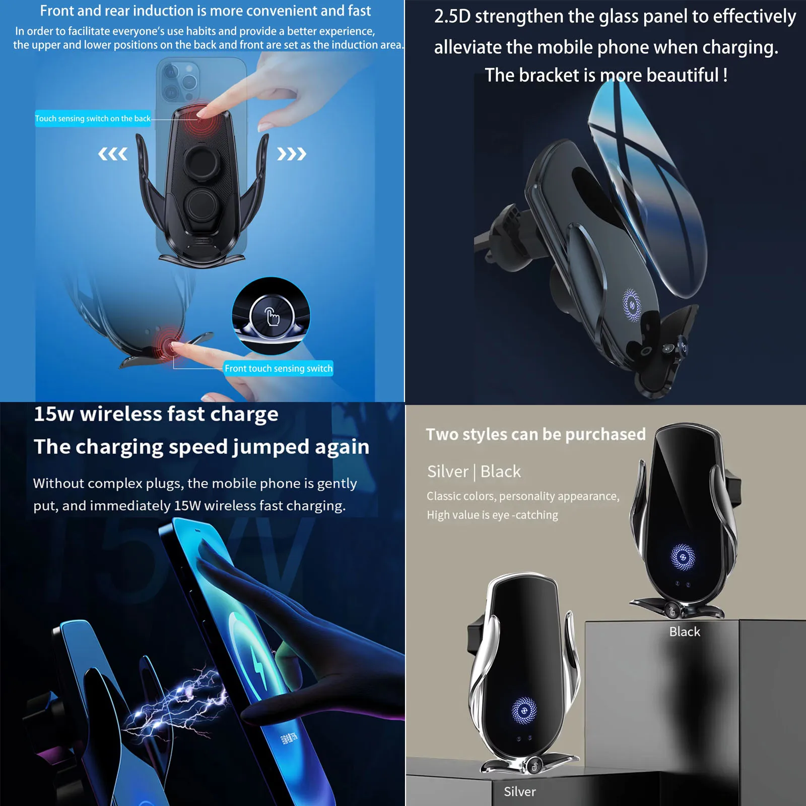 מחזיק טלפון ל-MG MG4 / MG4 6