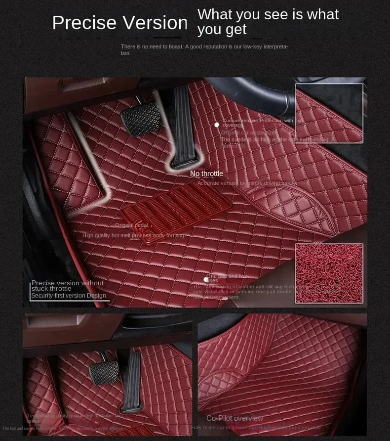 שטיח רצפה ל-BYD Song Plus / דולפין 7