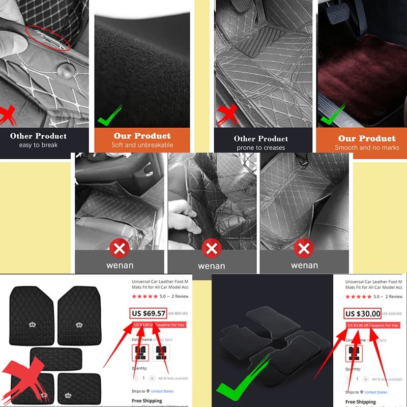 שטיח רצפה ל-MG מולאן / MG4 - נגד החלקה 2023-2024 4