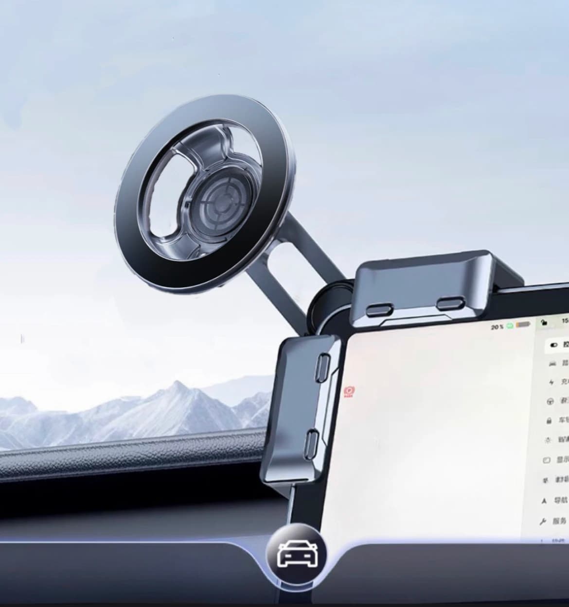 מחזיק טלפון ל-BYD Qin Plus / דולפין