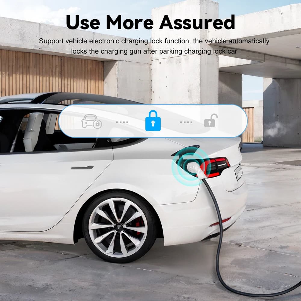 מטען נייד לרכב חשמלי ל-MG - Type 2, Type 1 6