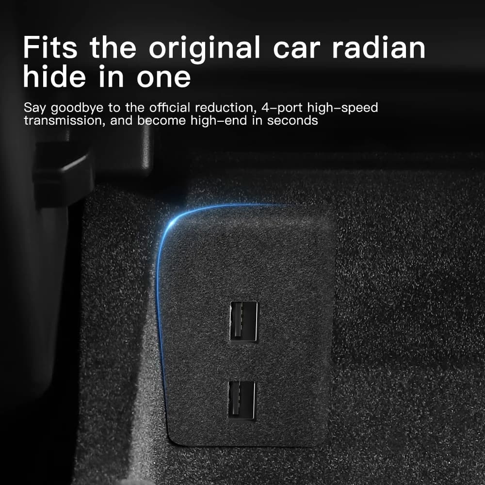 רכזת USB ל-טסלה היילנד / מודל 3 6