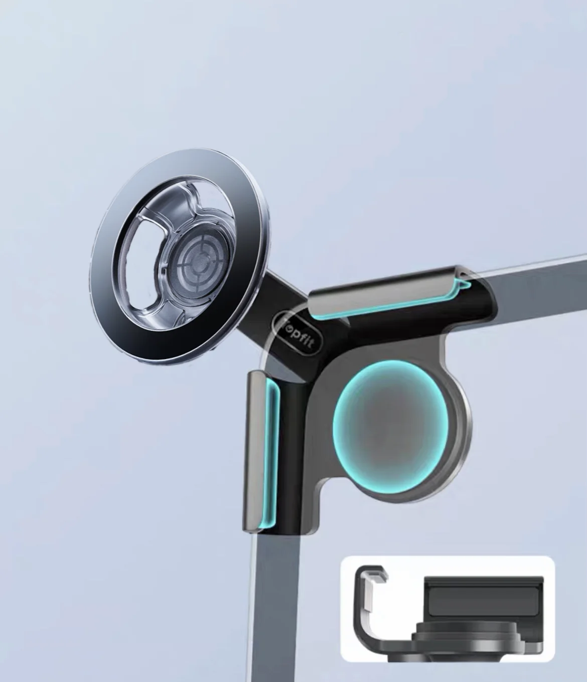 מחזיק טלפון ל-BYD ATTO 3 / Seal - מגנטי