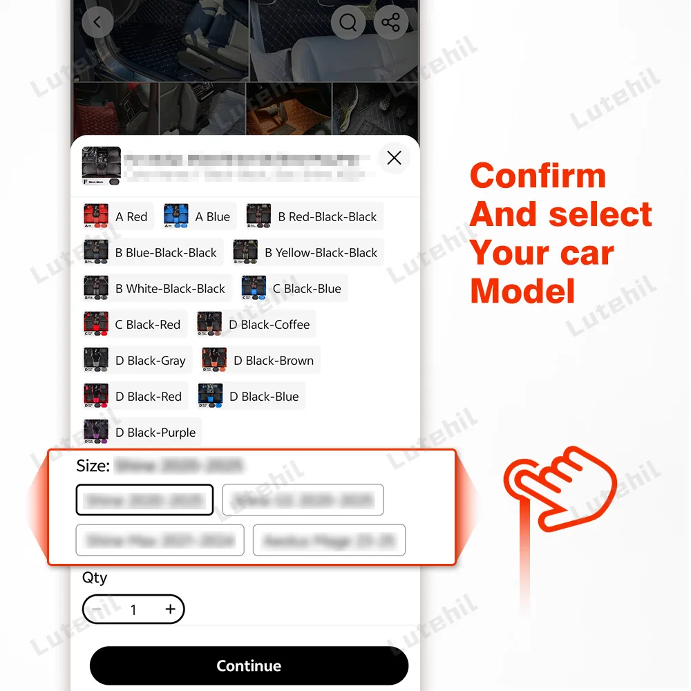 שטיח ל-Kia - עור 3