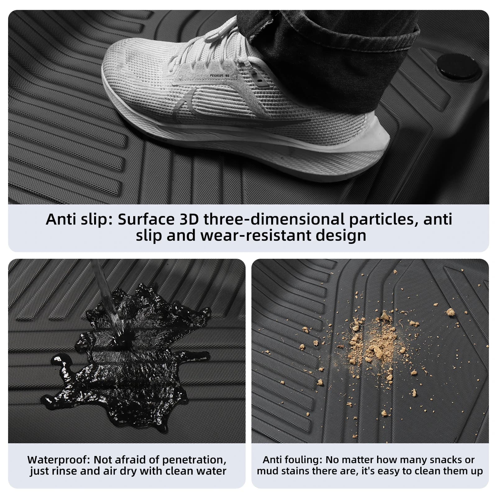 שטיח ל-Zeekr 001 - עמיד למים 6