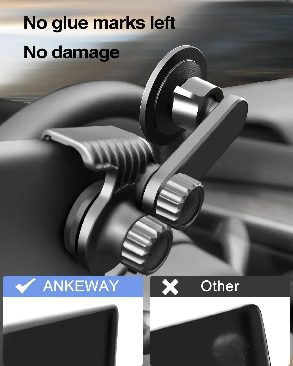 מחזיק טלפון ל-BYD ATTO 3 / Seal - מגנטי 6