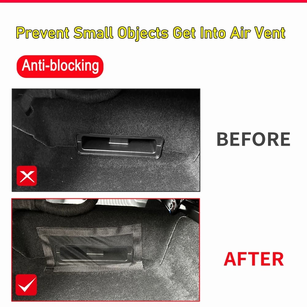 כיסוי פתח אוורור ל-טסלה מודל 3 / ג׳וניפר 4