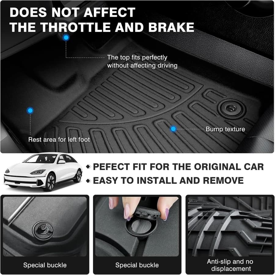 שטיח ל-Ioniq 6 - סט 3