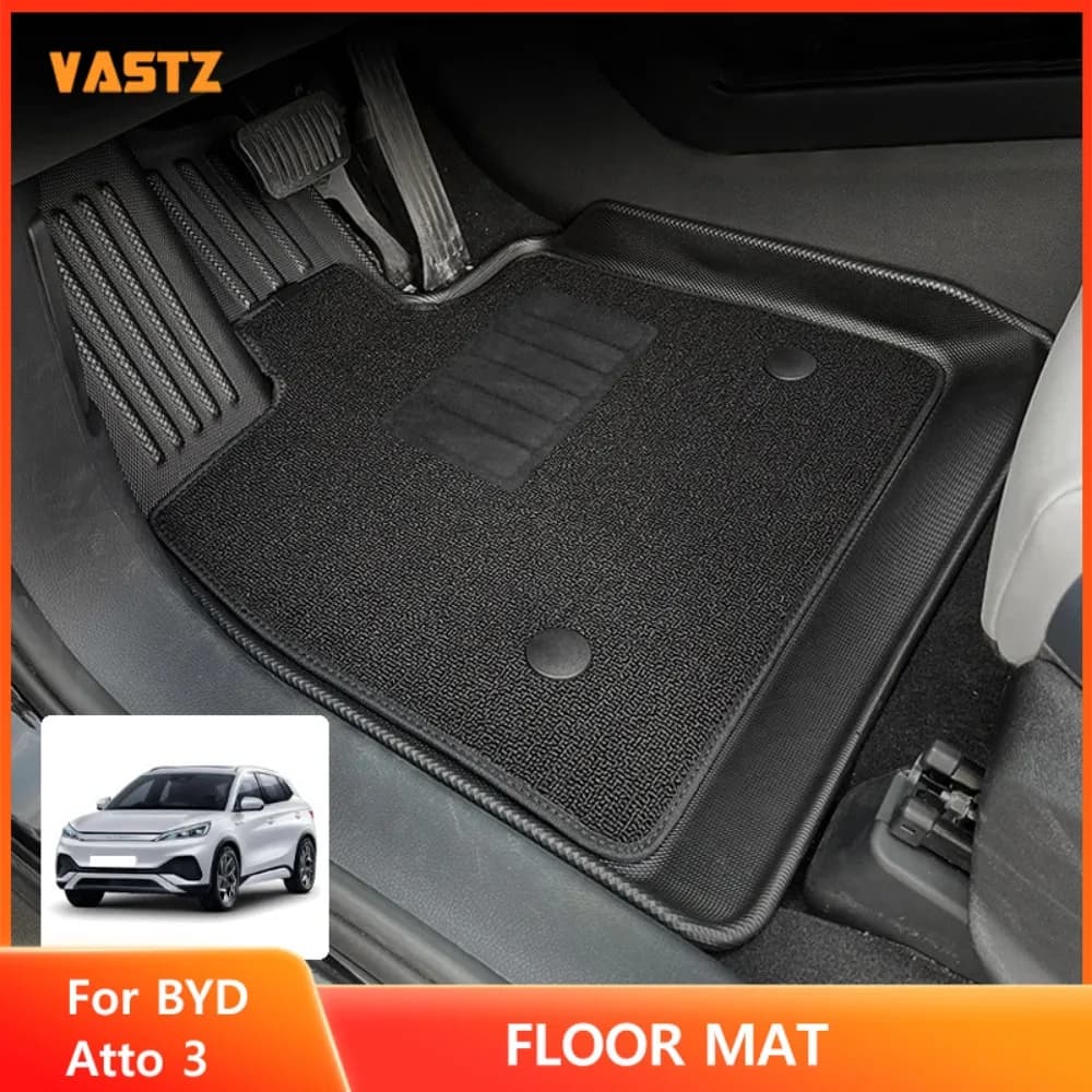 שטיח רצפה ל-BYD ATTO 3 - עמיד למים, לכל מזג אוויר